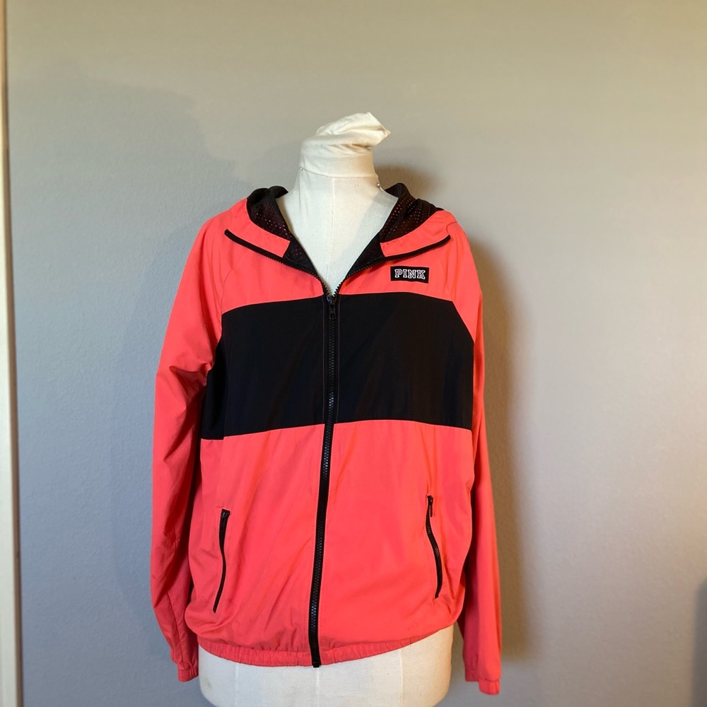 Coral Victoria Secret windbreaker
